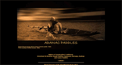 Desktop Screenshot of adanacpaddles.com